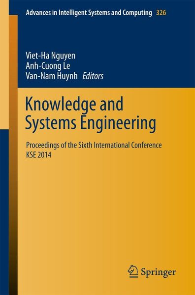 Produktbild: Knowledge and Systems Engineering