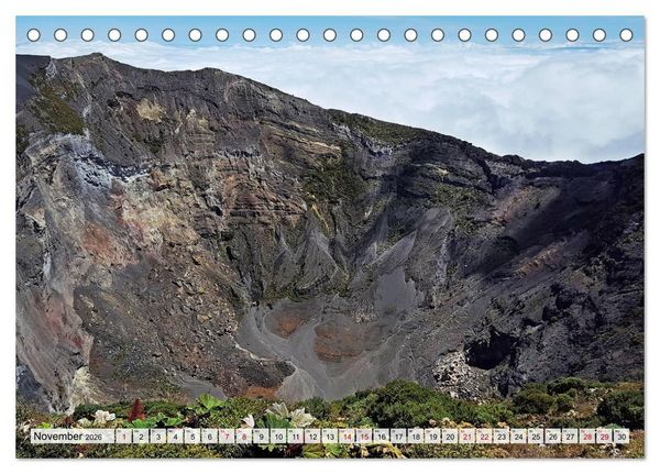Produktbild: Costa Rica - Lebensfreude pur (Tischkalender 2026 DIN A5 quer), CALVENDO Monatskalender