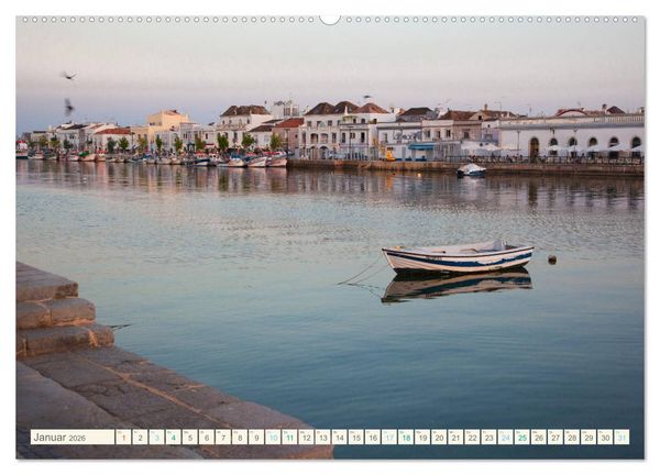 Produktbild: Algarve real - Impressionen aus Olh&atilde;o und Tavira (Wandkalender 2026 DIN A2 quer), CALVENDO Monatskalender