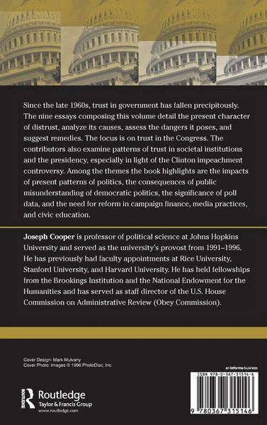 Produktbild: Congress and the Decline of Public Trust