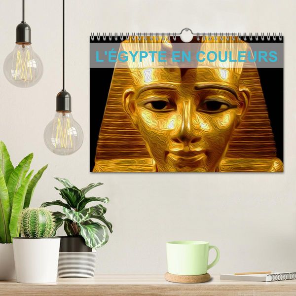 Produktbild: L'&Eacute;GYPTE EN COULEURS (Calendrier mural 2026 DIN A4 vertical), CALVENDO calendrier mensuel