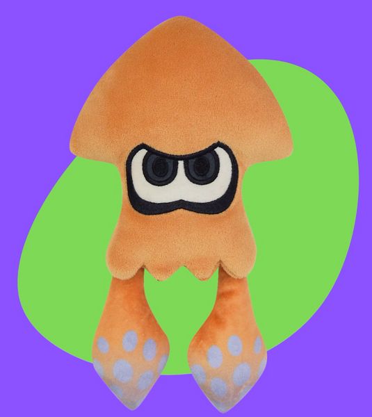 Produktbild: Splatoon: Squid orange - Pl&uuml;sch [23cm]