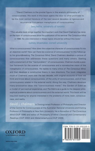 Produktbild: The Character of Consciousness