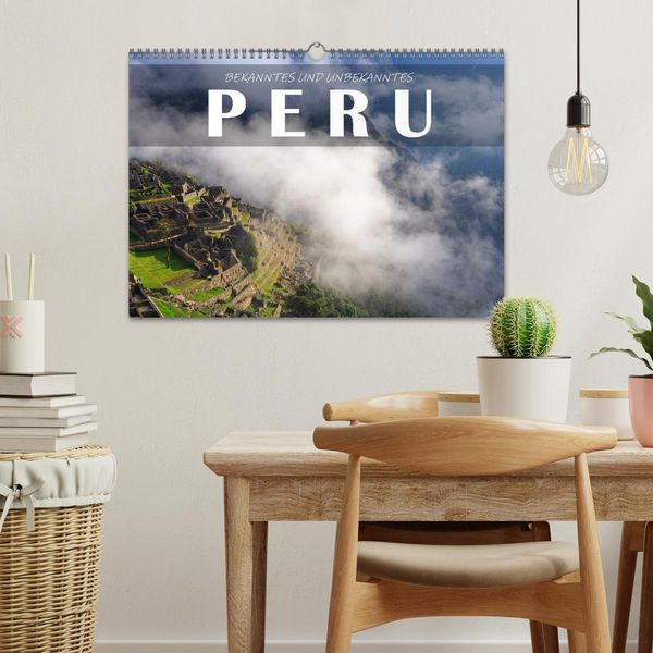 Produktbild: Bekanntes und Unbekanntes Peru (Wandkalender 2026 DIN A3 quer), CALVENDO Monatskalender