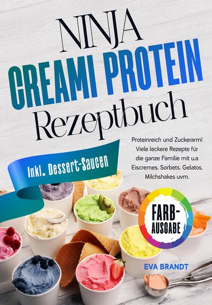 Produktbild: Ninja Creami Protein Rezeptbuch