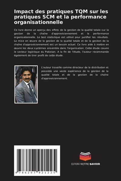 Produktbild: Impact des pratiques TQM sur les pratiques SCM et la performance organisationnelle