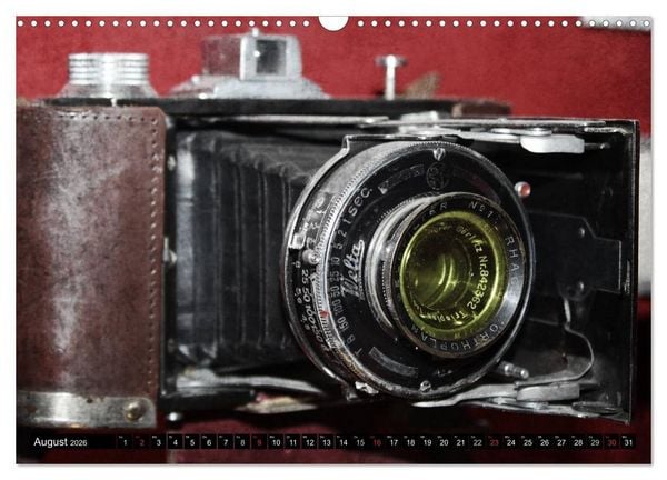 Produktbild: Historische Fotoapparate (Wandkalender 2026 DIN A3 quer), CALVENDO Monatskalender