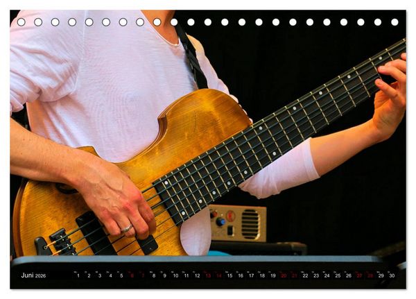 Produktbild: Jazz pur (Tischkalender 2026 DIN A5 quer), CALVENDO Monatskalender