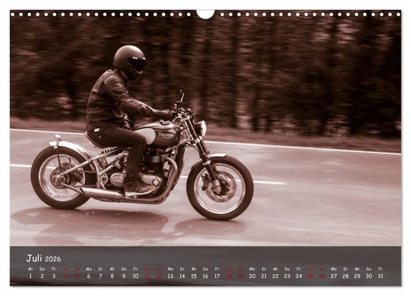 Produktbild: Custombikes 2026 (Wandkalender 2026 DIN A3 quer), CALVENDO Monatskalender