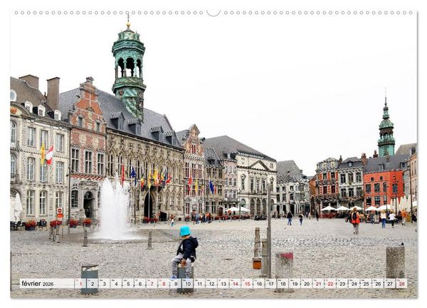Produktbild: Circuit en Wallonie (Calendrier mural 2026 DIN A2 vertical), CALVENDO calendrier mensuel