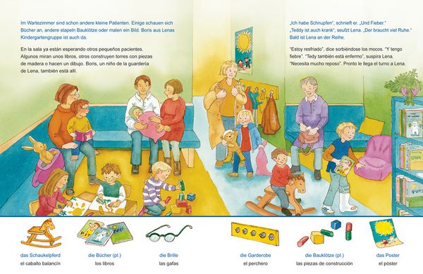 Produktbild: Beim Kinderarzt (Deutsch-Spanisch)