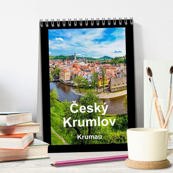Produktbild: Cesky Krumlov Krumau (Tischkalender 2026 DIN A5 hoch), CALVENDO Monatskalender