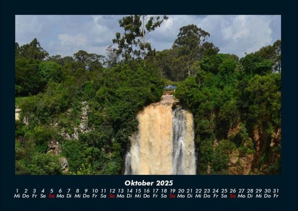Produktbild: Wasserf&auml;lle 2025 Fotokalender DIN A4