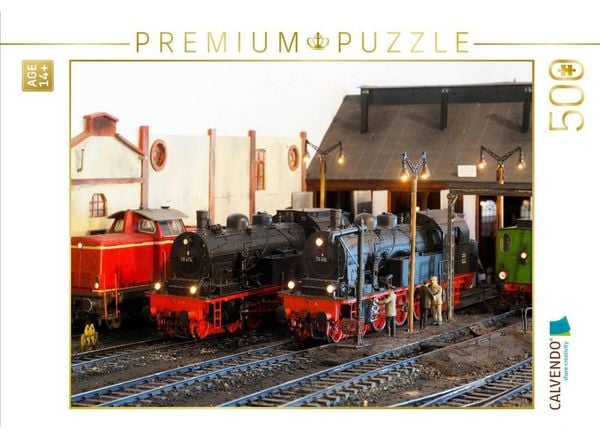 CALVENDO Puzzle Lokparade | 500 Teile Lege-Größe 48 × 36 cm Foto-Puzzle für Erwachsene