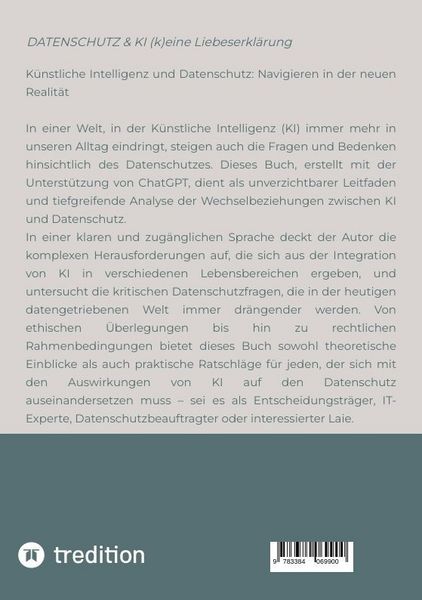 Produktbild: Datenschutz & KI