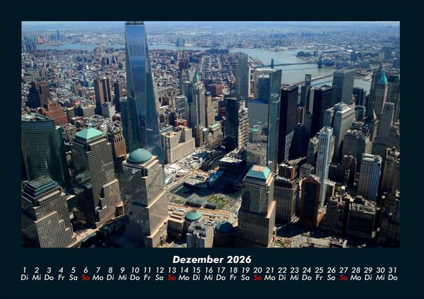 Produktbild: New York 2026 Fotokalender DIN A4