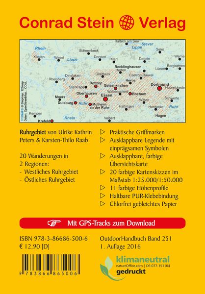 Produktbild: 20 Wanderungen Ruhrgebiet