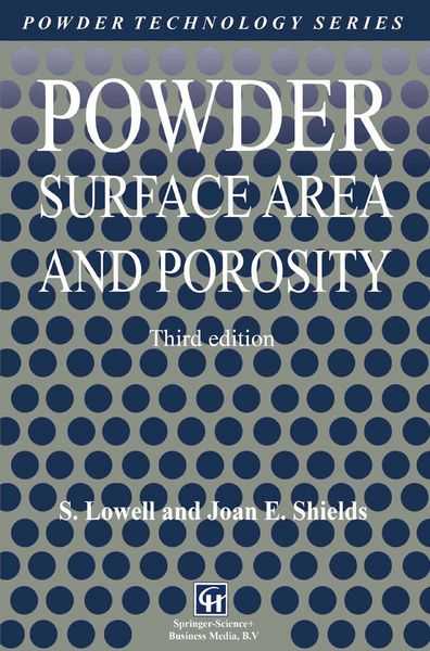 Produktbild: Powder Surface Area and Porosity