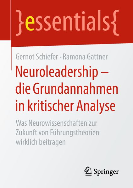 Produktbild: Neuroleadership &ndash; die Grundannahmen in kritischer Analyse