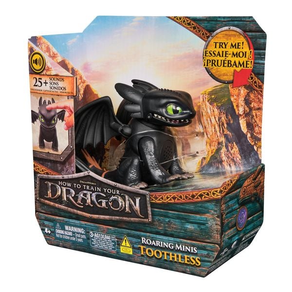 Produktbild: Drachenz&auml;hmen leicht gemacht - Interaktiver Mini-Drache Ohnezahn, Figur mit Soundeffekten&nbsp;