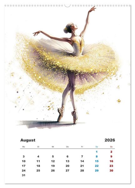 Produktbild: Tanz aus der Stille (hochwertiger Premium Wandkalender 2026 DIN A2 hoch), Kunstdruck in Hochglanz
