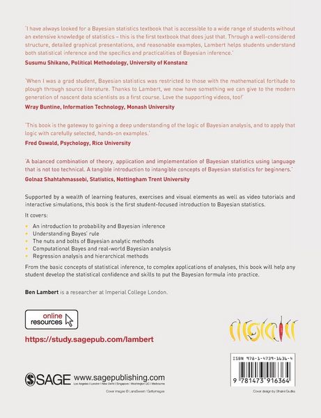 Produktbild: A Student's Guide to Bayesian Statistics