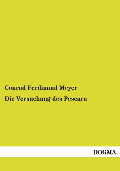 Produktbild: Die Versuchung des Pescara