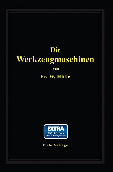 Produktbild: Die Werkzeugmaschinen