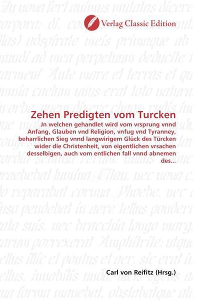 Produktbild: Zehen Predigten vom Turcken
