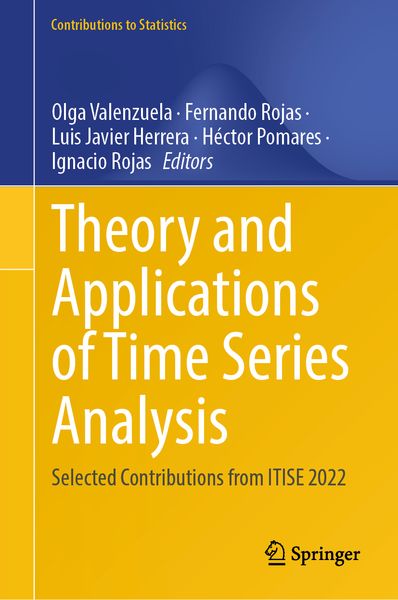 Produktbild: Theory and Applications of Time Series Analysis
