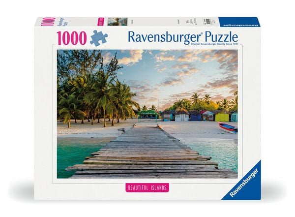Produktbild: Erwachsenenpuzzle 1000 Teile - Karibische Insel