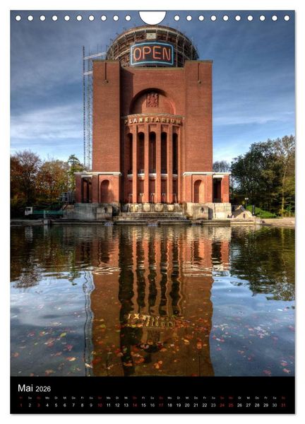 Produktbild: Hamburg im Hochformat (Wandkalender 2026 DIN A4 hoch), CALVENDO Monatskalender