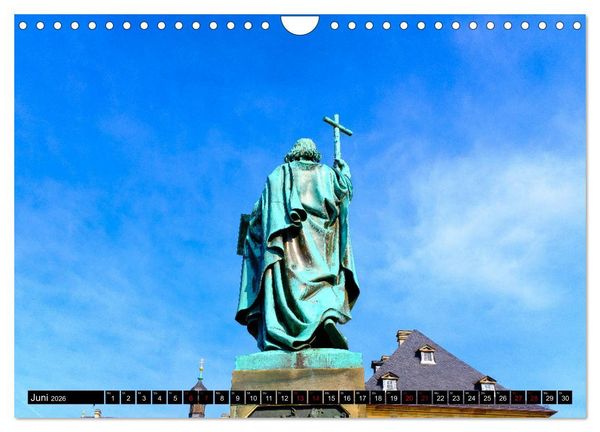 Produktbild: Ein Blick auf die Barockstadt Fulda (Wandkalender 2026 DIN A4 quer), CALVENDO Monatskalender