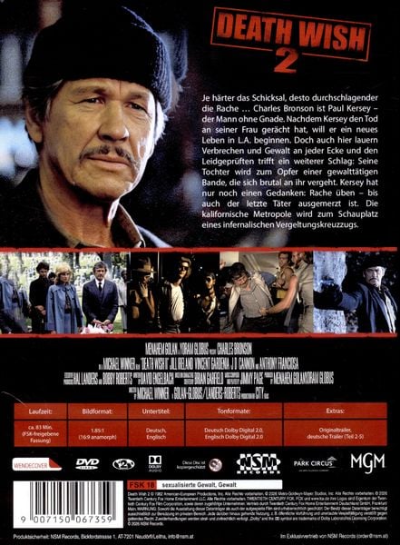 Produktbild: Death Wish 2 - Der Mann ohne Gnade