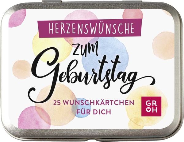 Produktbild: Herzensw&uuml;nsche zum Geburtstag