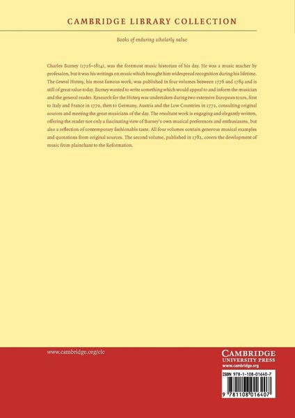 Produktbild: A General History of Music