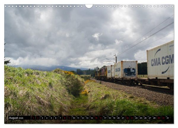 Produktbild: Eisenbahn in Neuseeland (Wandkalender 2026 DIN A3 quer), CALVENDO Monatskalender