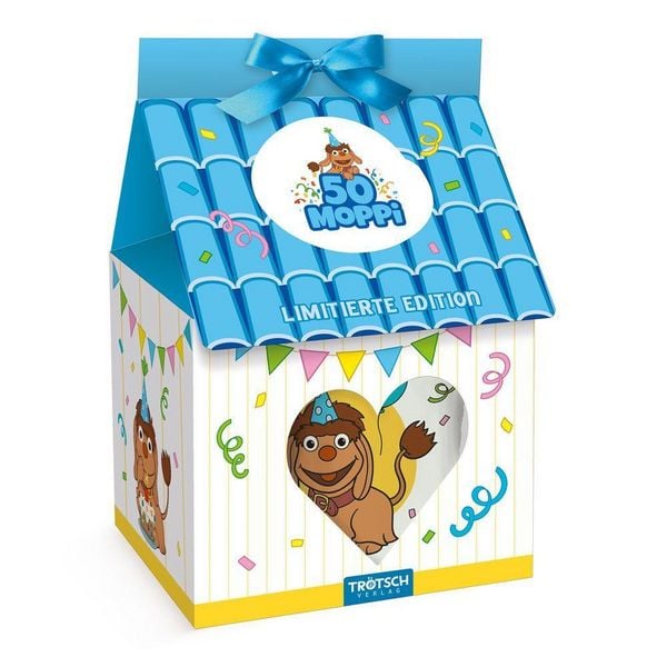 Produktbild: TR&Ouml;TSCH - Unser Sandm&auml;nnchen Tasse in Geschenkverpackung Jubil&auml;umstasse Moppi
