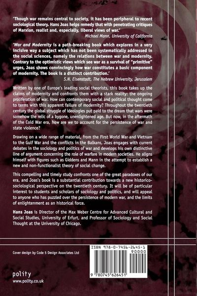 Produktbild: War and Modernity