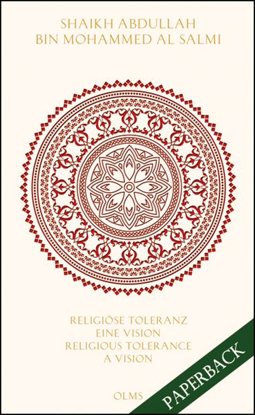 Produktbild: Religi&ouml;se Toleranz: Eine Vision f&uuml;r eine neue Welt Religious Tolerance: A Vision for a new World