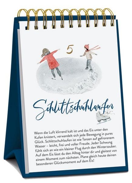 Produktbild: Tisch-Adventskalender &raquo;24 Gl&uuml;cksmomente&laquo;