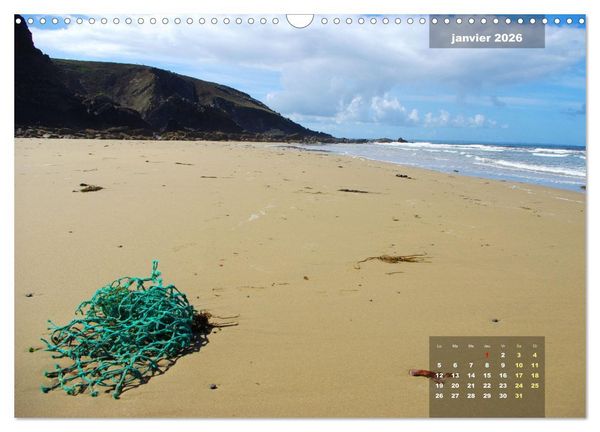 Produktbild: Bretagne Beaux sites du Finist&egrave;re (Calendrier mural 2026 DIN A3 vertical), CALVENDO calendrier mensuel