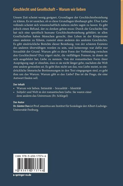 Produktbild: Geschlecht und Gesellschaft - Warum wir lieben