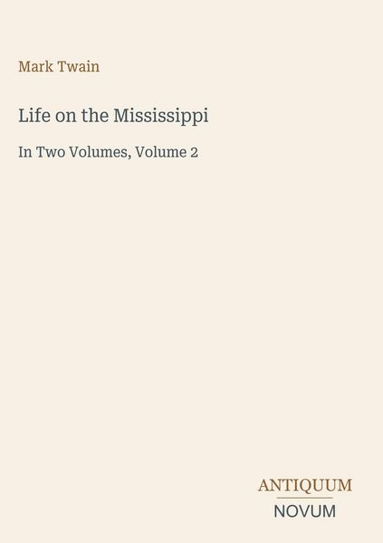 Produktbild: Life on the Mississippi