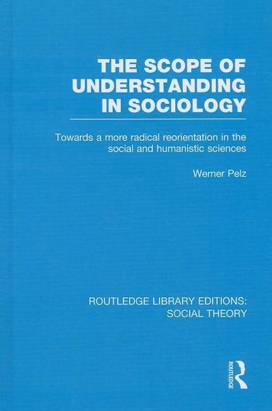 Produktbild: The Scope of Understanding in Sociology
