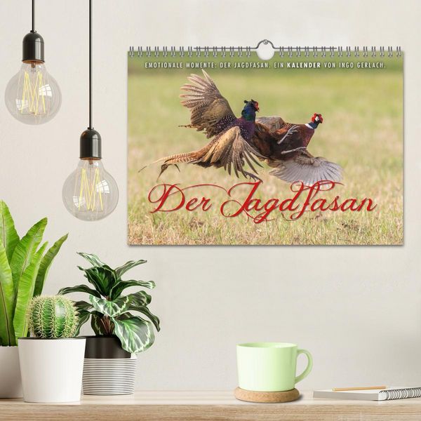 Produktbild: Emotionale Momente: Der Jagdfasan. (Wandkalender 2026 DIN A4 quer), CALVENDO Monatskalender