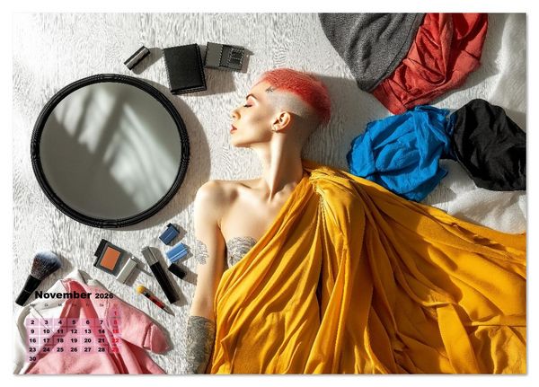 Produktbild: LGBTQ Pride - Regenbogenzeit, der Kalender f&uuml;r Vielfalt und Liebe (Tischkalender 2026 DIN A5 quer), CALVENDO Monatskalender