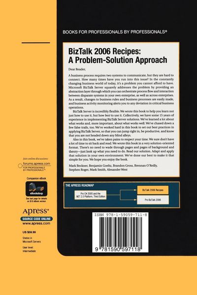 Produktbild: BizTalk 2006 Recipes