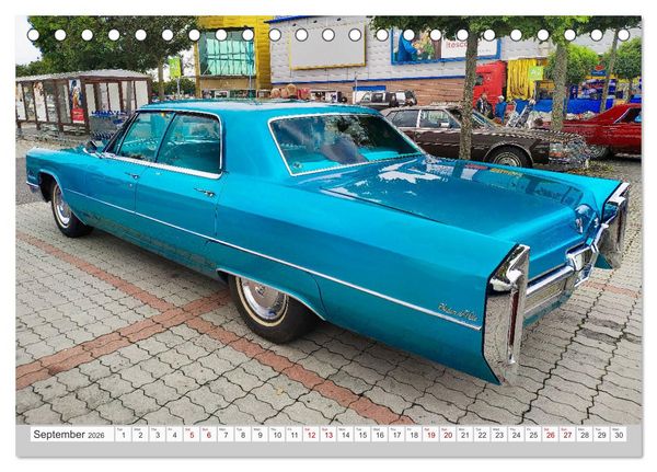 Produktbild: American Classic Cars - Photo collection (Desk Calendar 2026 DIN A5 landscape), CALVENDO 12 Month DeskCalendar