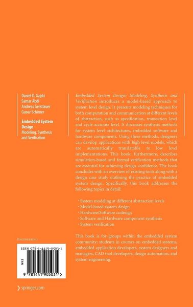 Produktbild: Embedded System Design
